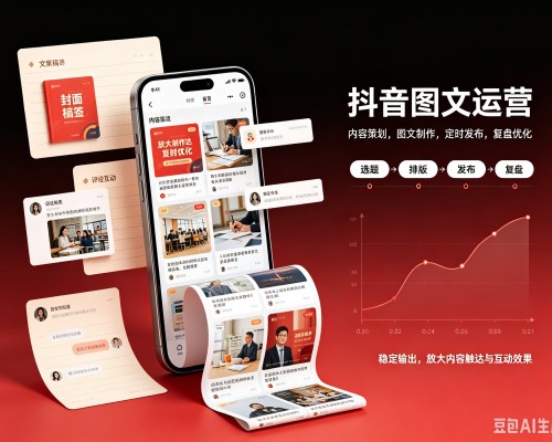 港南抖音图文代运营服务